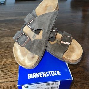 BIRKENSTOCK ARIZONA MOCHA SIZE 38